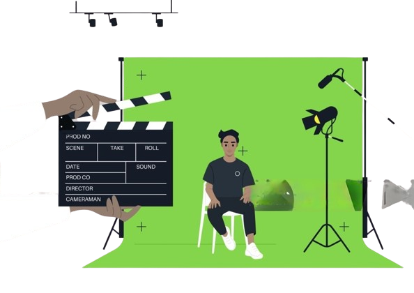 green screen recording